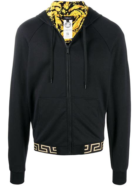 versace zip hoodie men& 39|Versace jumper men's sale.